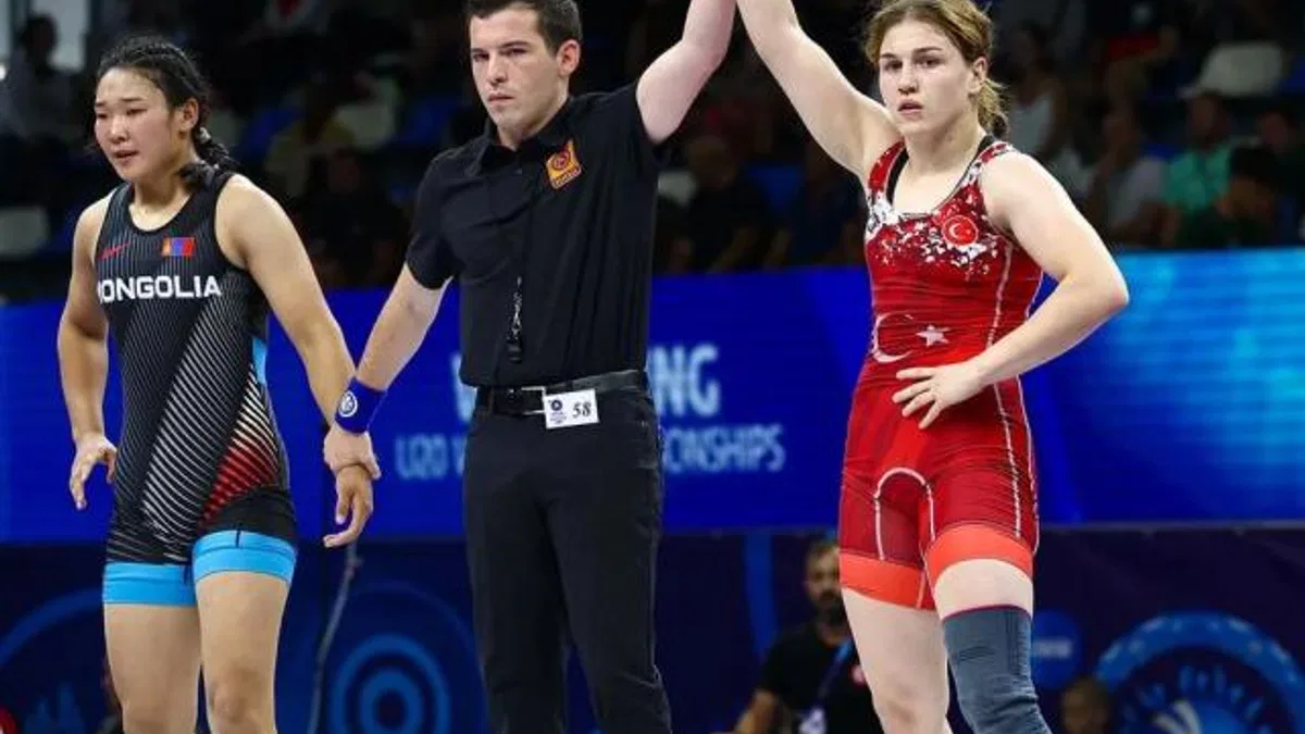 Trabzonlu milli sporcu dünya üçüncüsü oldu
