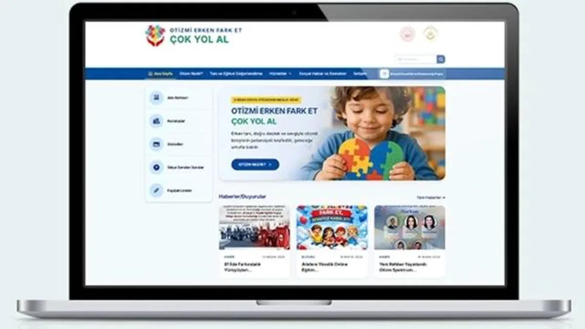 Otizmli bireyler ve ailelere yeni dijital platform
