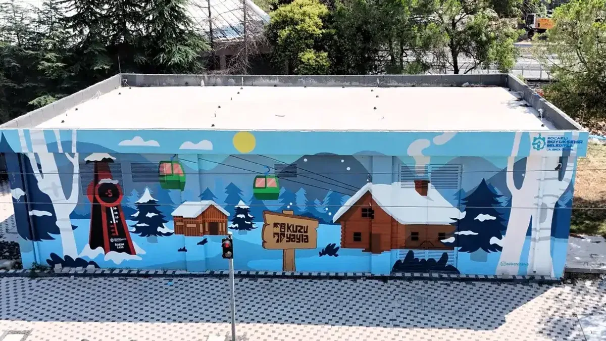 Kocaeli’nin duvarları kentin değerlerini anlatıyor