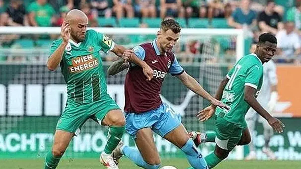 Rapid Wien 2- 0 Trabzonspor (Maç Sonucu)