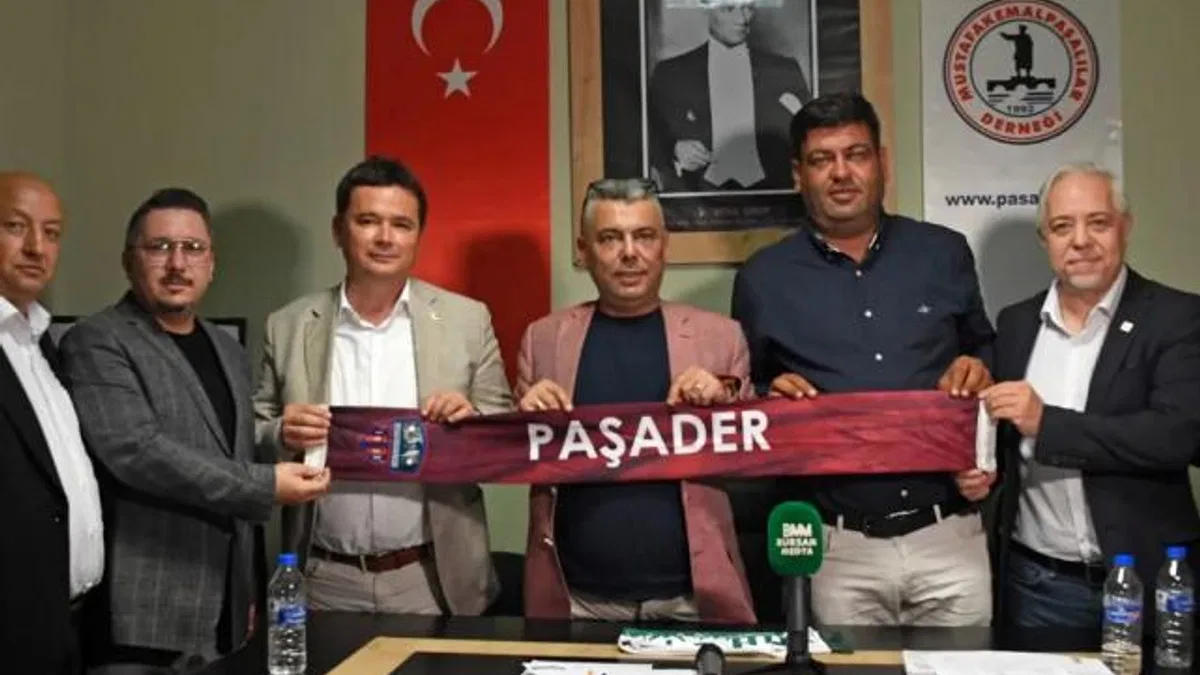 Başkan Aydın'dan Mustafakemalpaşalılar Derneği'ne ziyaret