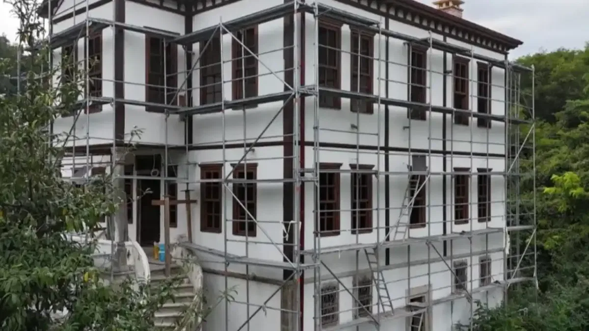 Ordu’da Çamaş’ın tarihi konağında sona gelindi
