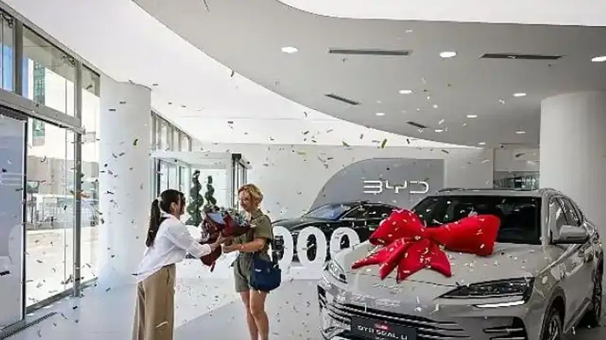 BYD'nin En Çok Tercih Edilen Modeli SEAL U, 20.000'inci Teslimatına Ulaştı