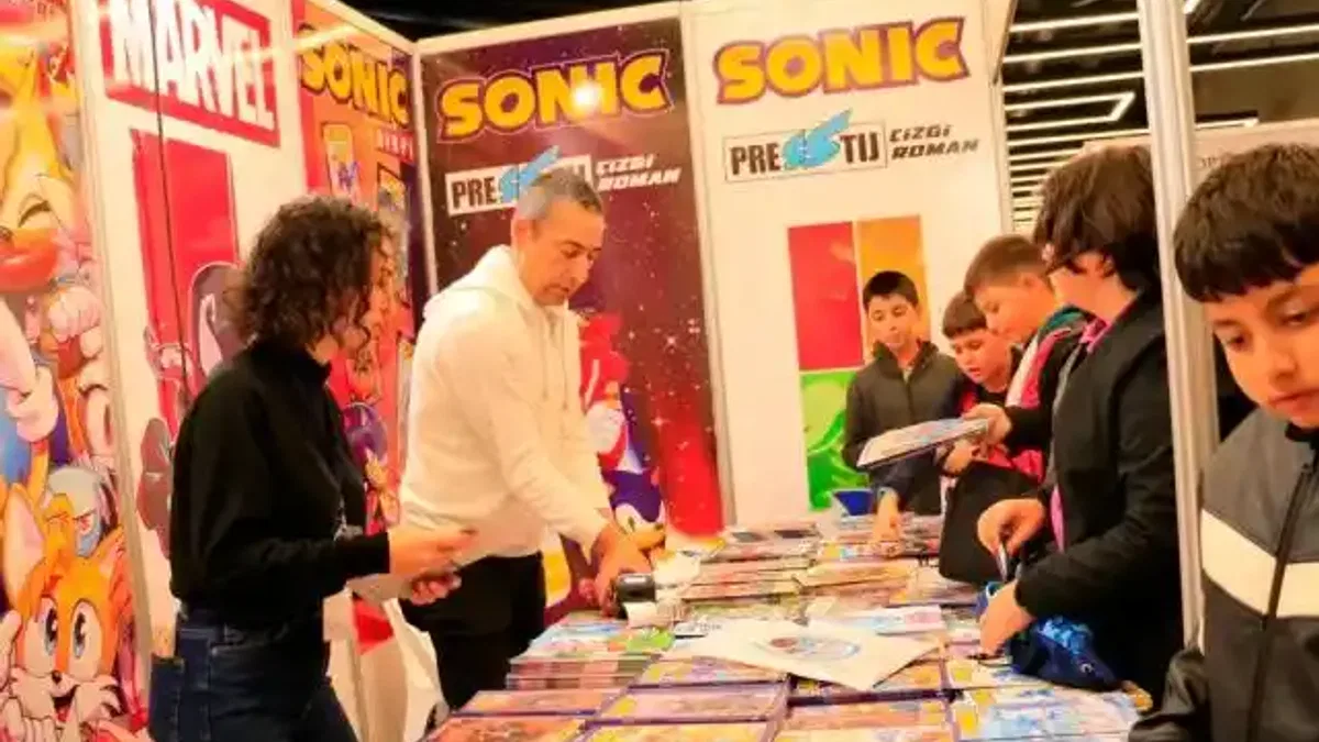 Kitap Fuarı’nda çocukların çizgi roman sevgisi
