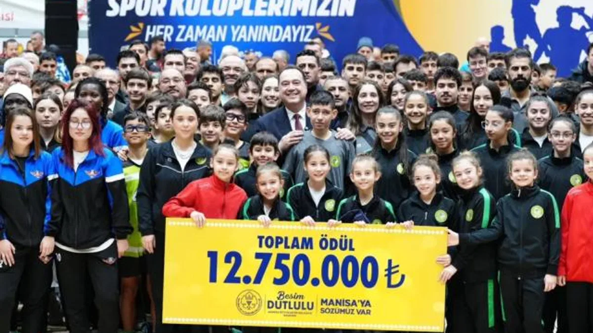 Manisa'dan amatör sporda 123 kulübe maddi destek