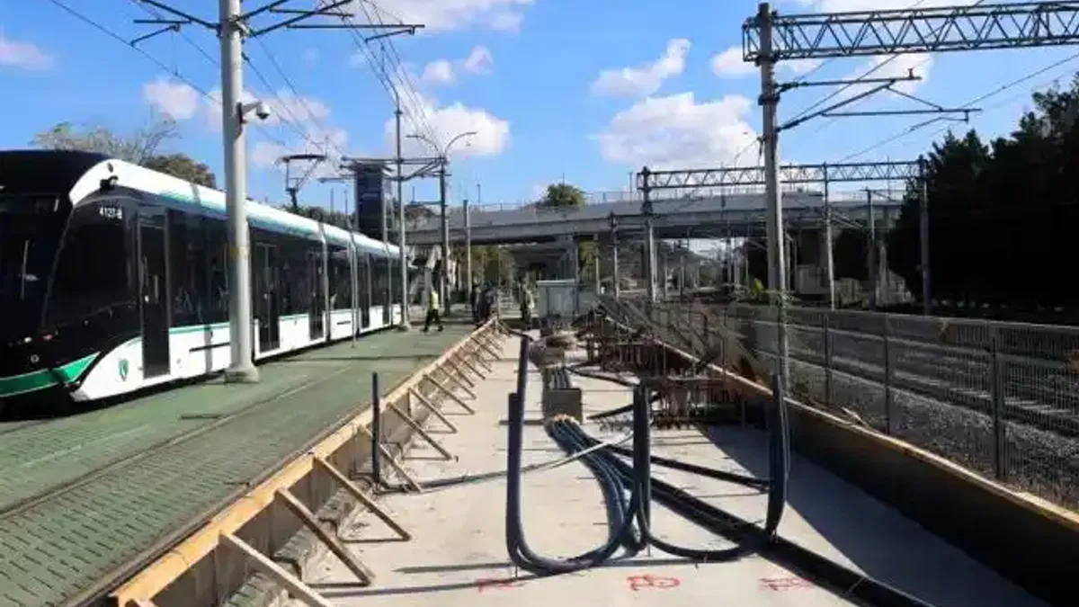 Kocaeli’de tramvay hattında genişleme hızla sürüyor