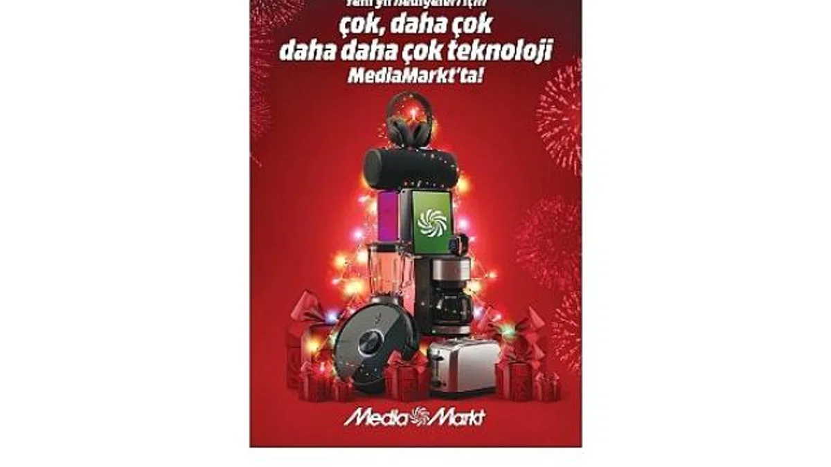 MediaMarkt'ta 'Yeni Yıl Kampanyası' başlıyor!