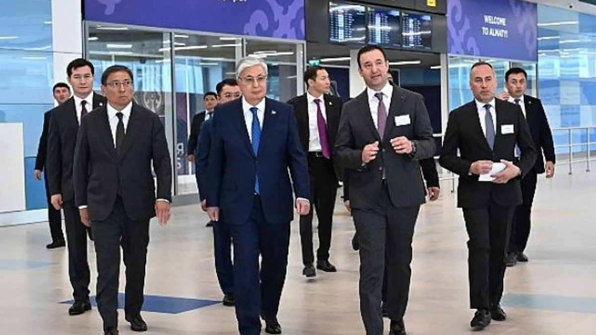 TAV Almatı'da yeni terminali açtı