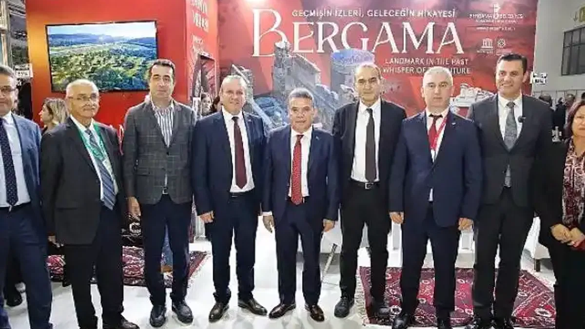 Türkiye'nin en büyük turizm fuarı'nda Bergama'ya yoğun ilgi