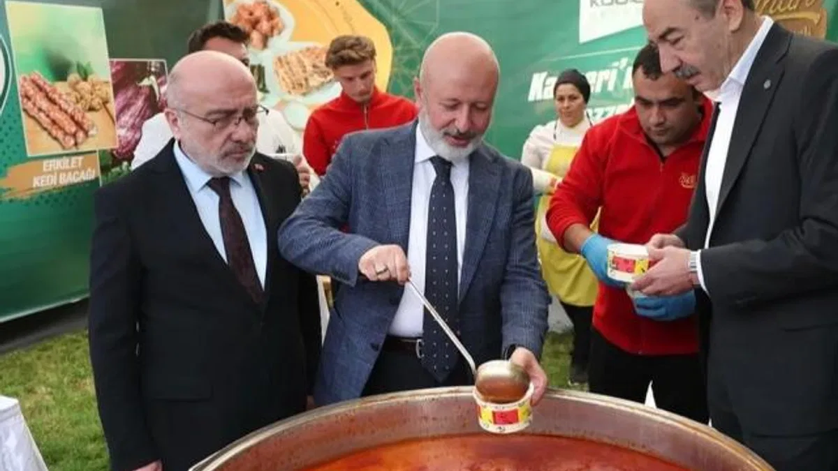 Kayseri Kocasinan'dan Gastronomi Günleri'ne lezzetli katılım