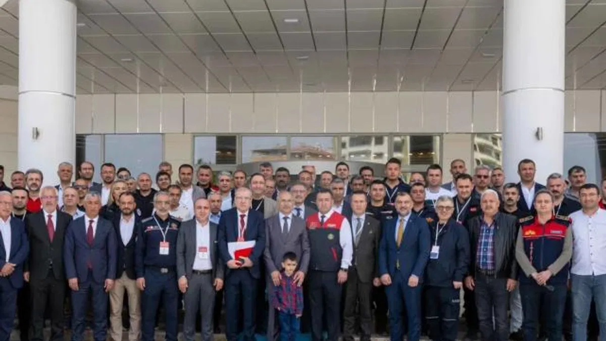 81 ilin itfaiyecileri Malatya'da toplandı