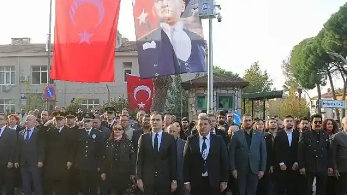 Bayındır'da 10 Kasım Atatürk'ü Anma Günü Töreni Yapıldı