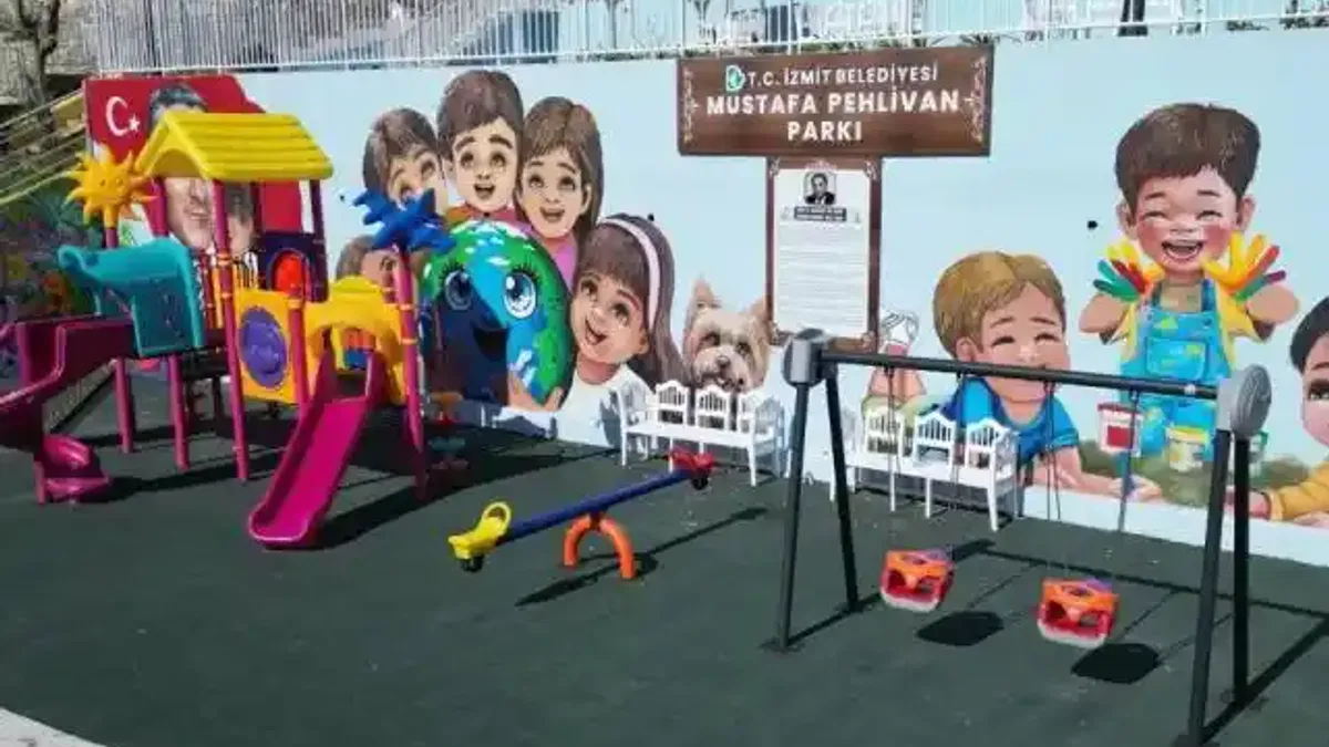 İzmit'te Mustafa Pehlivan Parkı’na güneş enerjili 4G sistemi