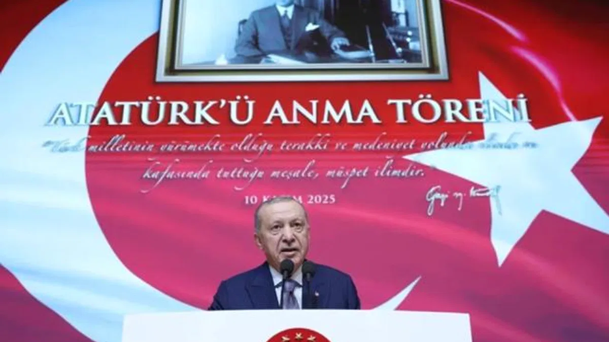 Cumhurbaşkanı Erdoğan: Gazi Mustafa Kemal’in yol haritası 102 yıldır rehberimiz