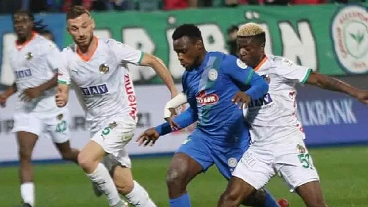 Çaykur Rizespor 1-1 Corendon Alanyaspor