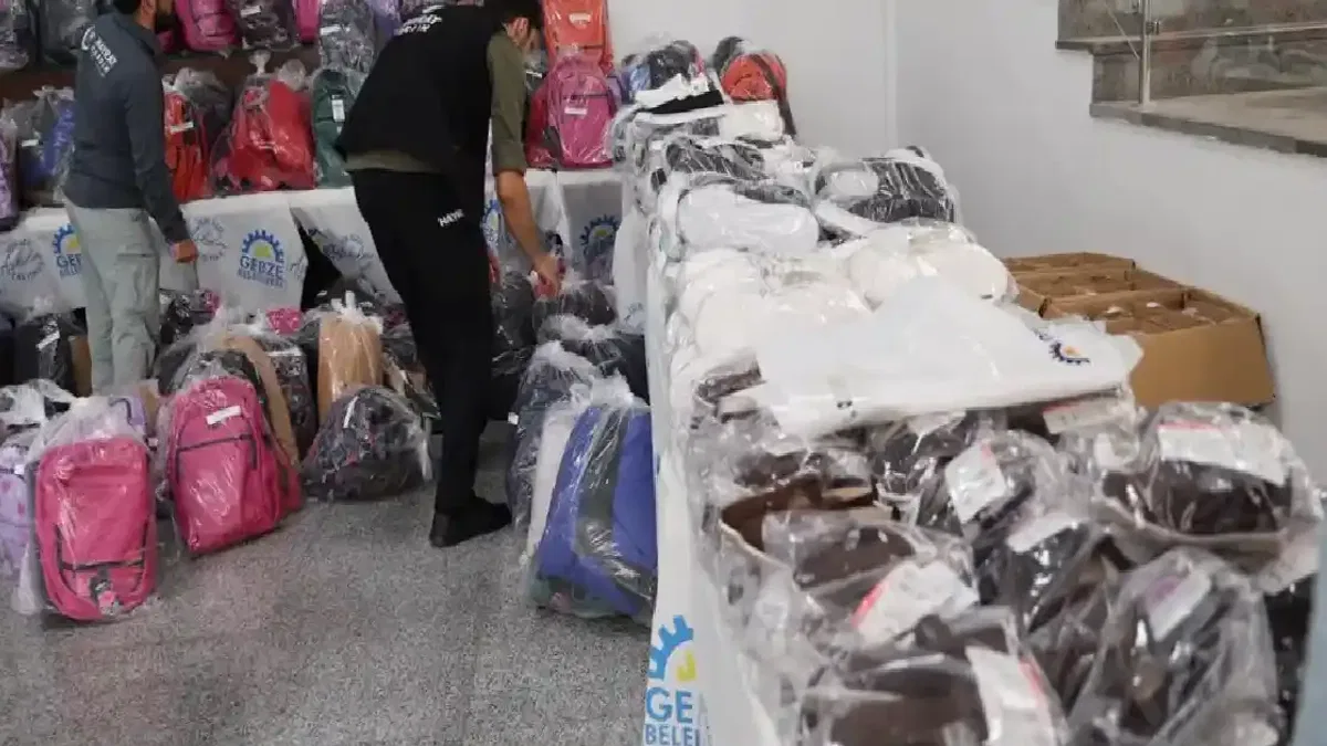 Gebze Belediyesi’nden eğitim desteği