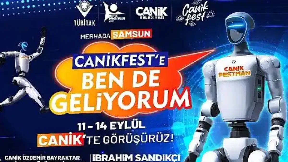 İnsansı Robot Canik'te Sahne Alacak: Canik'ten Bir İlk Daha