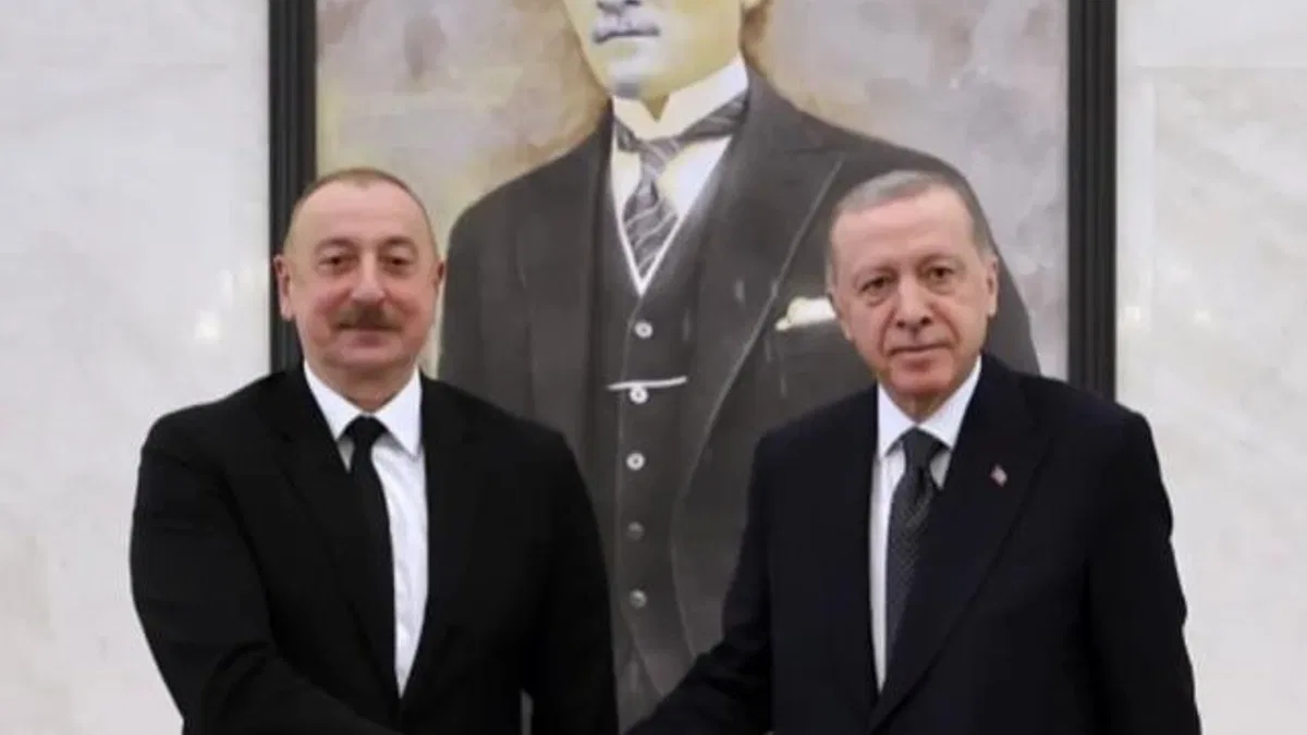 Cumhurbaşkanı Erdoğan mevkidaşı Aliyev'le görüştü