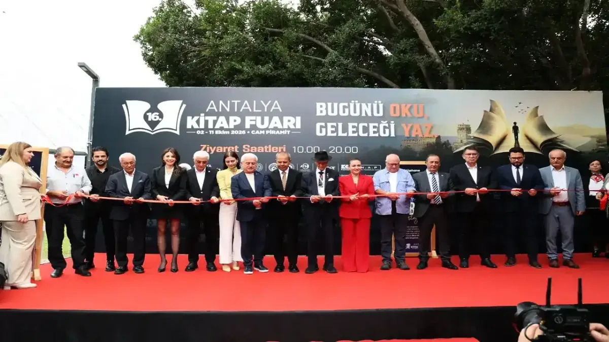 Antalya’da 16. Kitap Fuarı başladı
