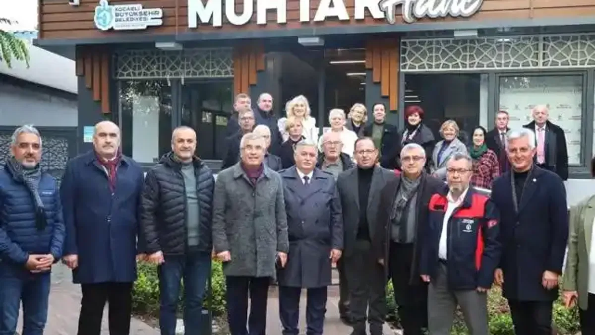 Marmara Bölgesi muhtarları Kocaeli'ne hayran kaldı