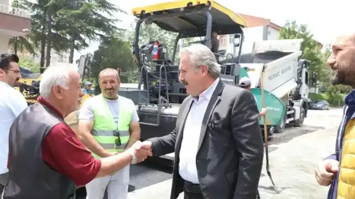Kayseri Melikgazi asfalt sezonuna hızlı girdi