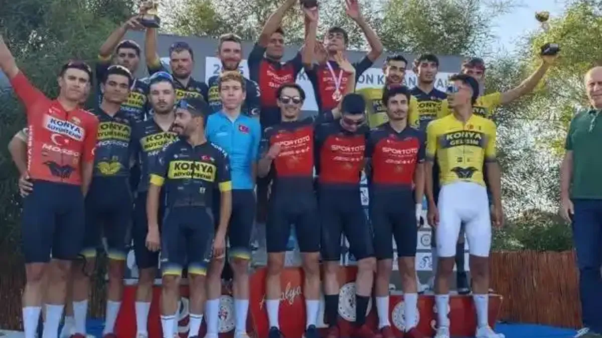 Konya Büyükşehirli pedallar Alanya’da 7 madalya ile zirvede