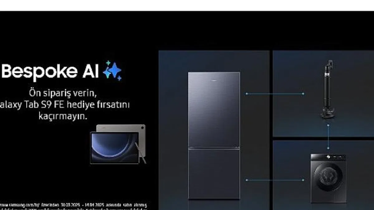 Samsung'un "AI Home" vizyonu Türkiye'de: Yeni Bespoke AI Serisi Özel Fırsatlarla Ön Satışta