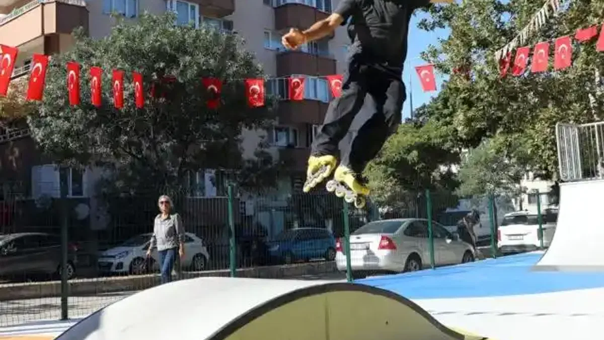 Mudanya'nın ilk KayKay Parkı hizmete girdi