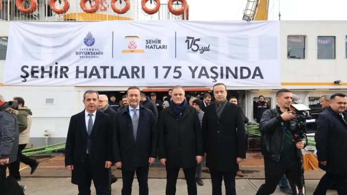 İBB Şehir Hatları 175 Yaşında... Tersanenin emeği iki projeyle taçlanacak