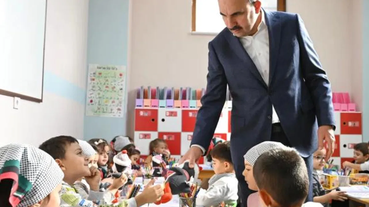 Konya'da minik öğrencilerden Filistin duyarlılığı