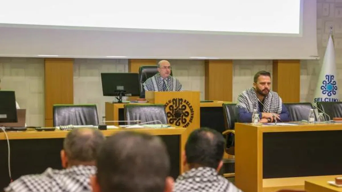 Konya Selçuklu'dan Filistin ve Gazze'ye tam destek