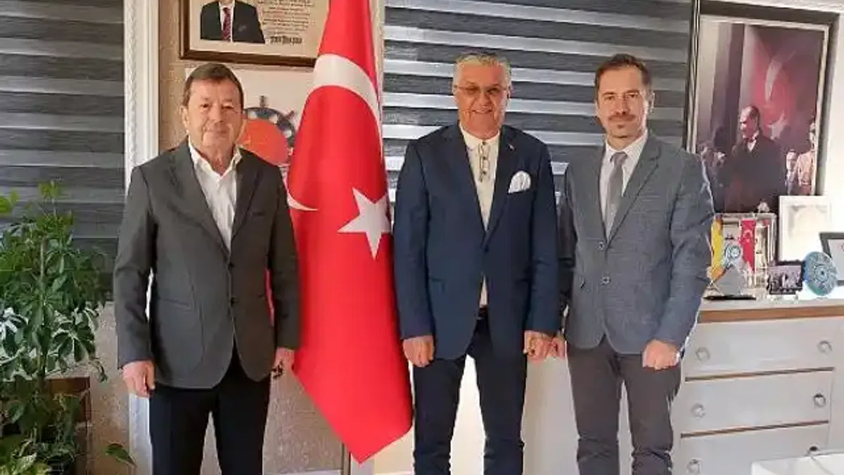 TÜRÇEV'den Başkan Topaloğlu'na ziyaret
