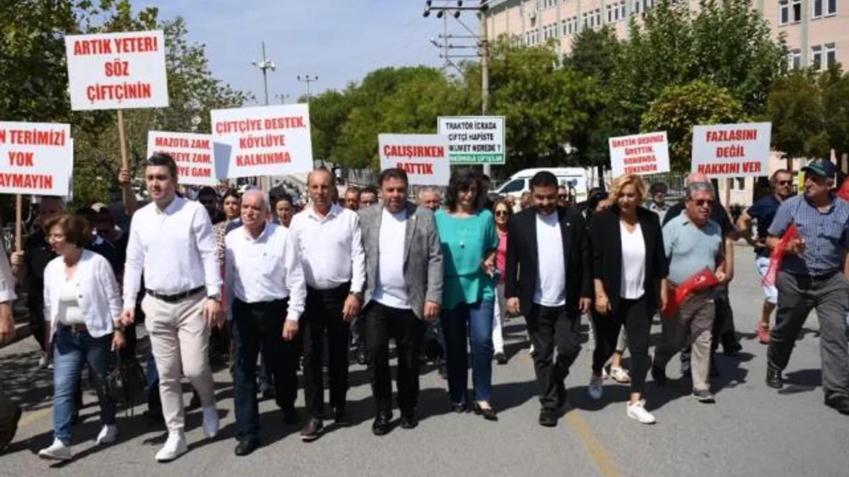 CHP Keşan: Artık söz sırası çiftçinin!