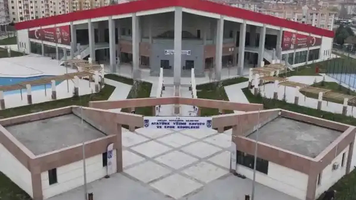 Başkentte atıl spor tesisinde sona doğru
