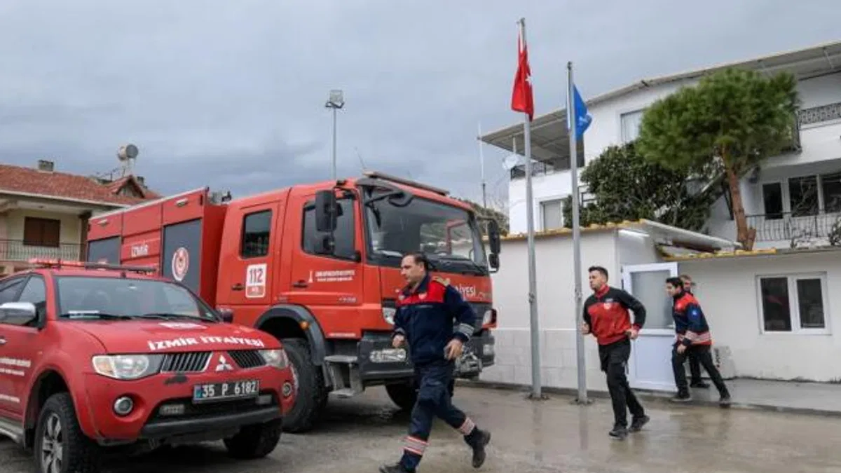 İzmir'in kuzeyinde afetlere yeni kalkan... 63. istasyon hizmete girdi
