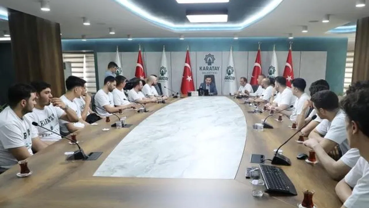 Konya Karatay’ın genç yıldızları 2. lig yolunda