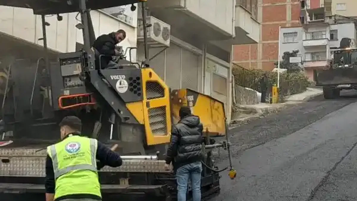 Trabzon’da kış öncesi yol çalışmaları hızlandı
