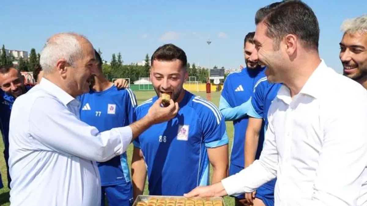 Gebzespor’a Başkan Büyükgöz'den dopingli ziyaret