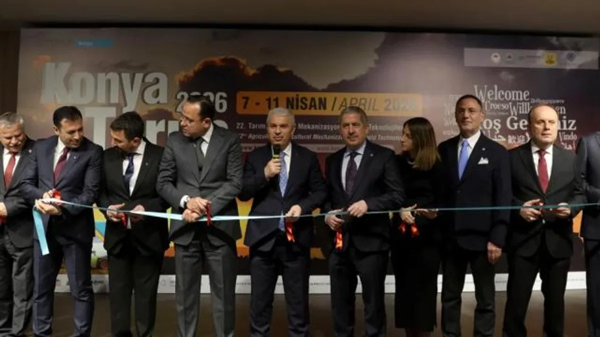 Konya Tarım Fuarı kapılarını açtı