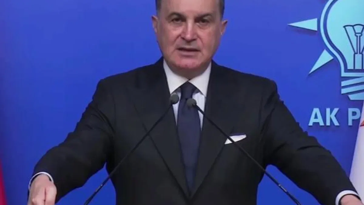 AK Parti Sözcüsü Ömer Çelik’ten,Orta Doğu ve 'Özel' yorumu... CHP kendi gündemine hakim değil