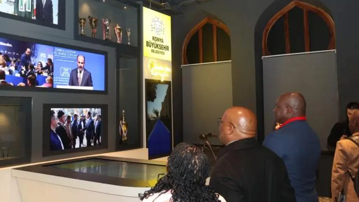 Güney Afrika Yerel Yönetimler Birliği Başkanı Stofile'den Konya ziyareti