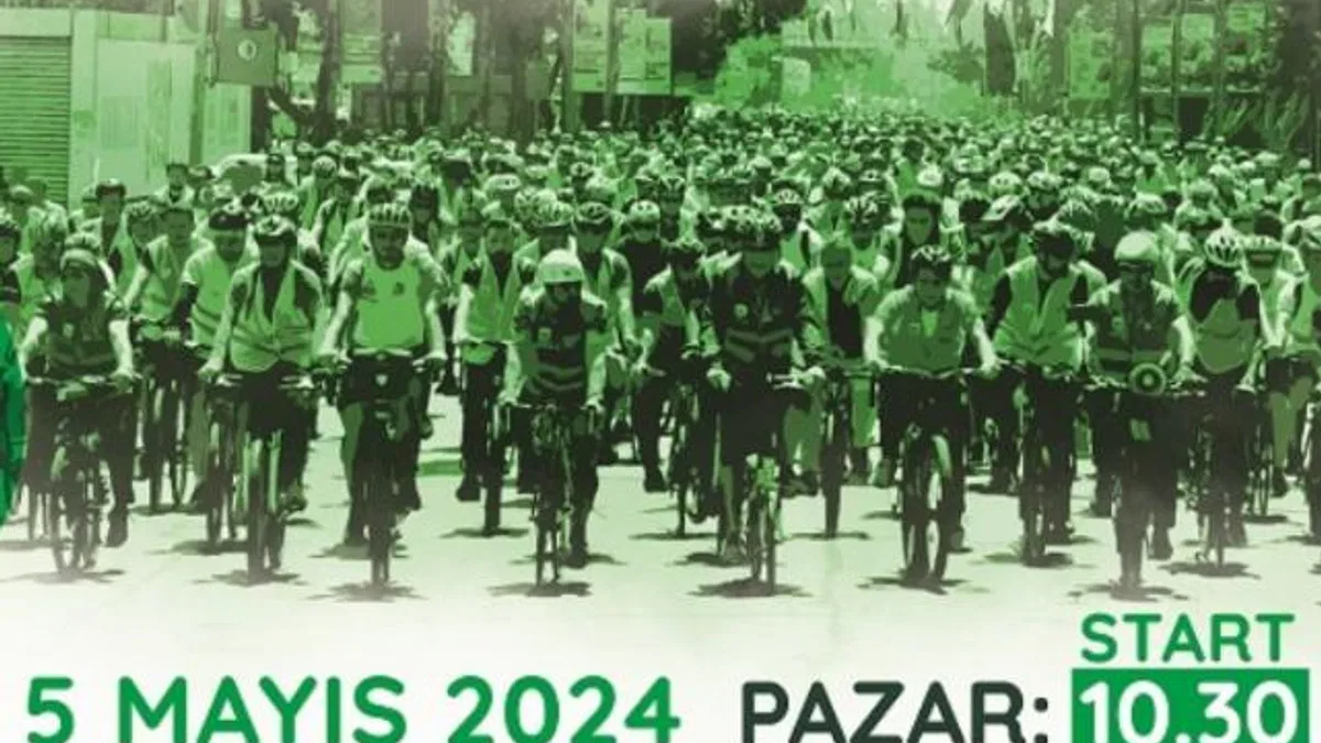 Yeşilay Türkiye'de eş zamanlı pedal çevirecek