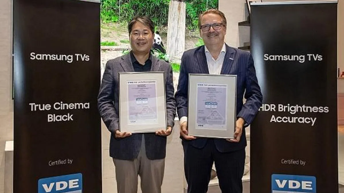 Samsung'un 2024 Neo QLED ve QLED TV'leri sektördeki ilk 'VDE Görüntü Kalitesi Doğruluğu' sertifikalarını aldı