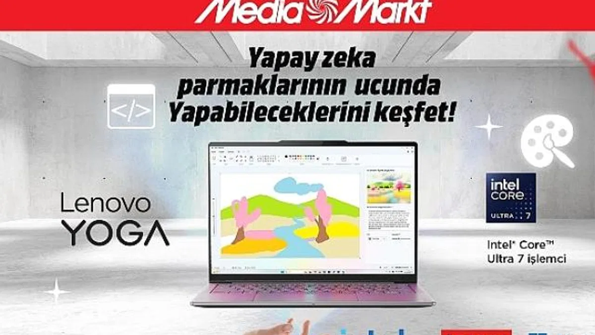MediaMarkt, Intel, Lenovo ve Microsoft'tan iş birliği: Yapay zekâyı keşfetmeye hazır mısınız?