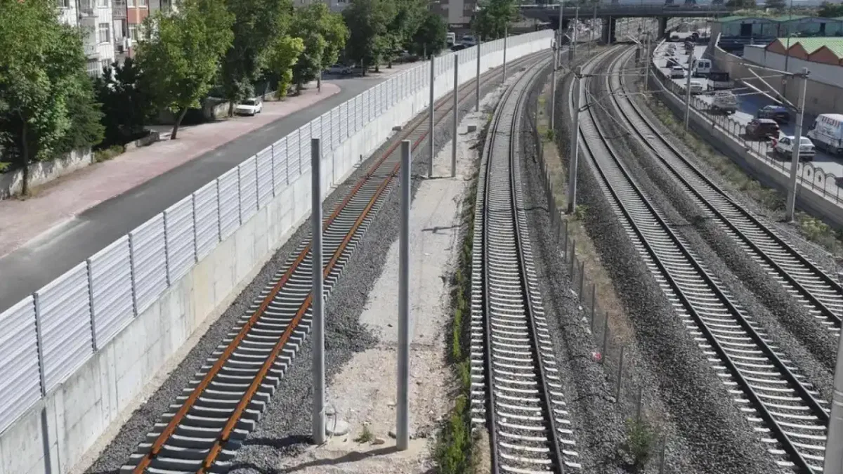 Konya'da gürültüye karşı ses bariyeri yapıldı