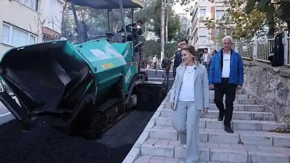 Konak'ın sokakları yenileniyor