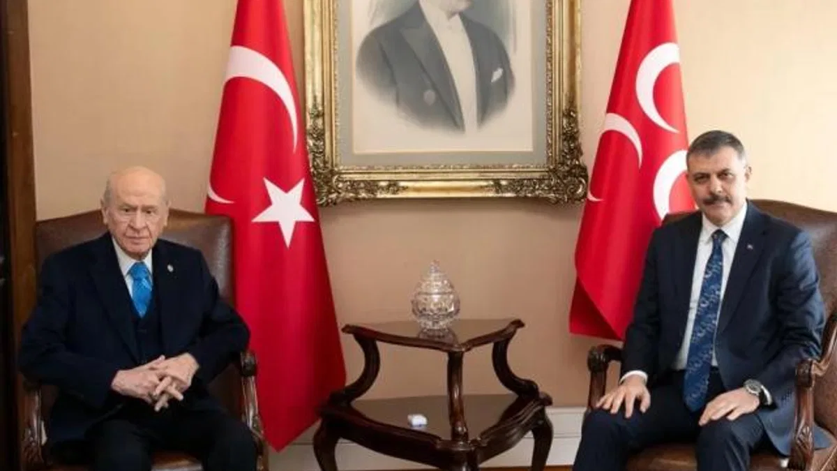 Bakan Çiftçi’den Bahçeli’ye ziyaret