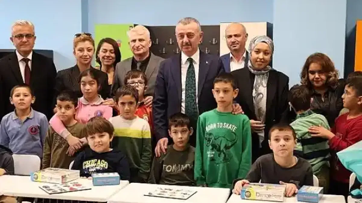 Başkan Büyükakın'dan "çok özel" bir gün; Özel çocukların, Büyükakın sevgisi