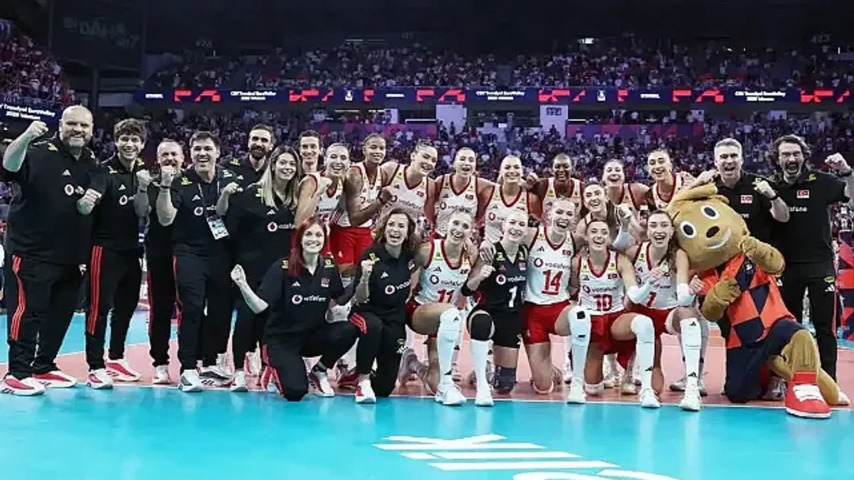 Voleybolda 'Filenin Sultanları' Avrupa Şampiyonu oldu!