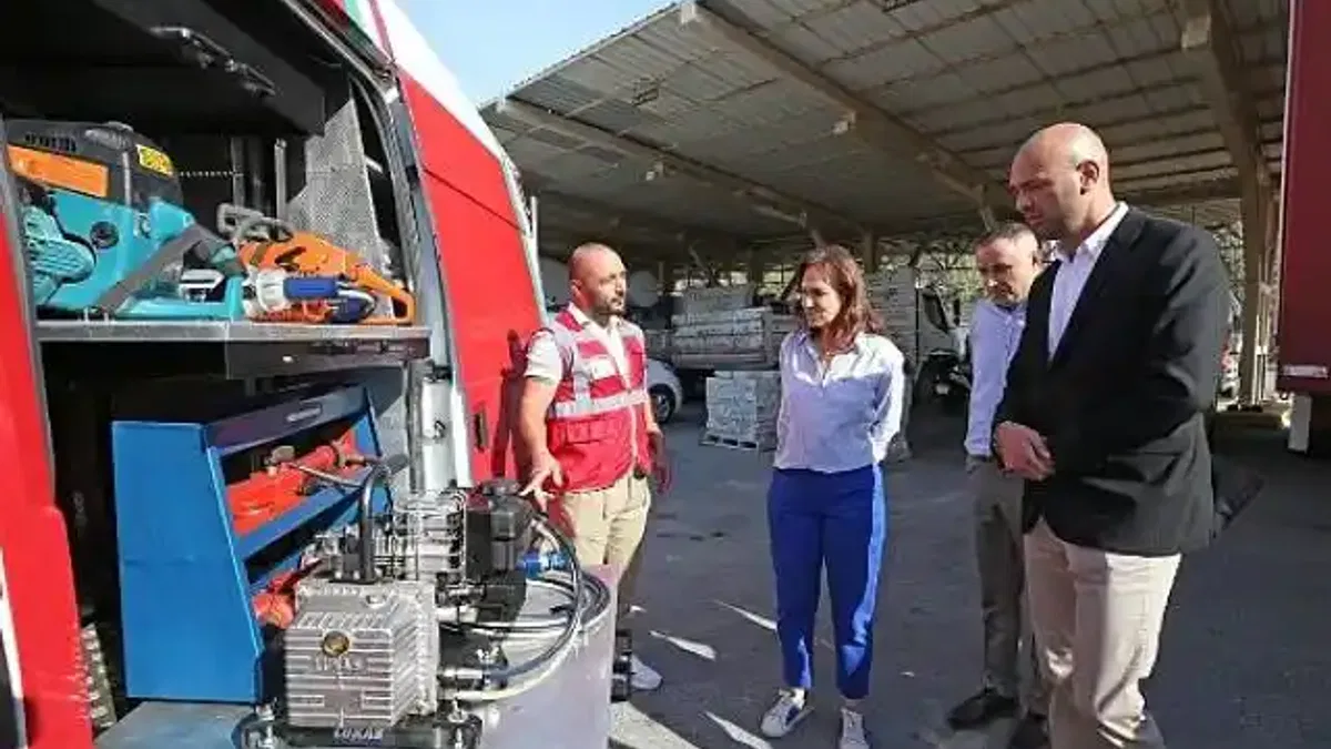 Karşıyaka Belediyesi Afet Eğitim Merkezi yeniden hizmette!